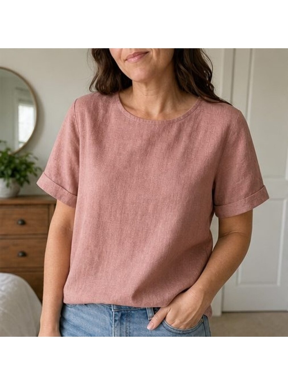 Rust Cami Blouse - Picture 2 of 6